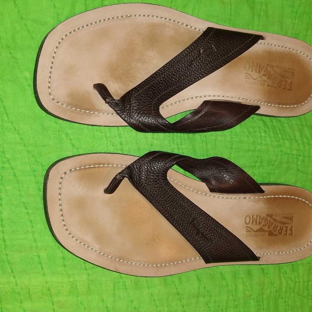 Salvatore Ferragamo flip flops